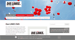 Desktop Screenshot of linkes-cms.de