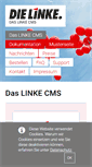 Mobile Screenshot of linkes-cms.de